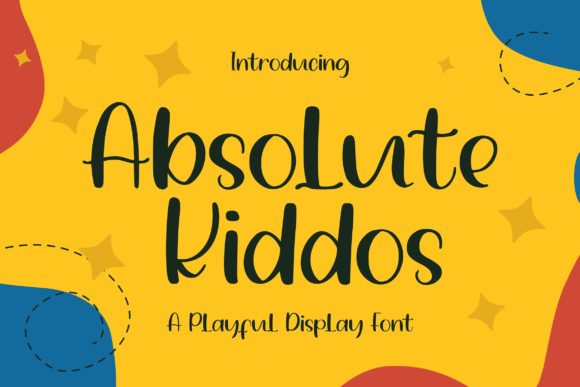 Absolute Kiddos Font for Creative Marketing