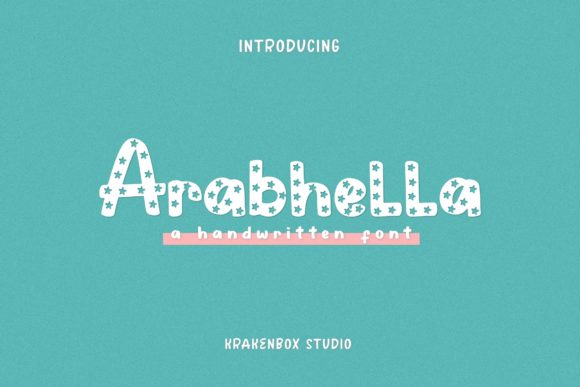 Arabhella: A Playful Display Font