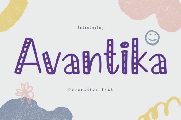Avantika: A Playful Font for Digital Marketing