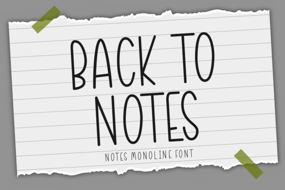 Back to Notes: A Simple Font for Better Reading