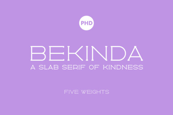 Bekinda: A Vintage Slab Serif Font