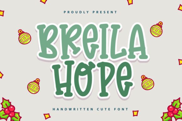 Breila Hope: A Cute Serif Font for Creative Projects