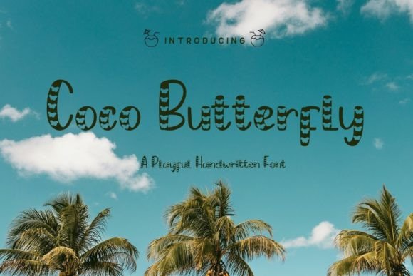 Coco Butterfly Font for Business