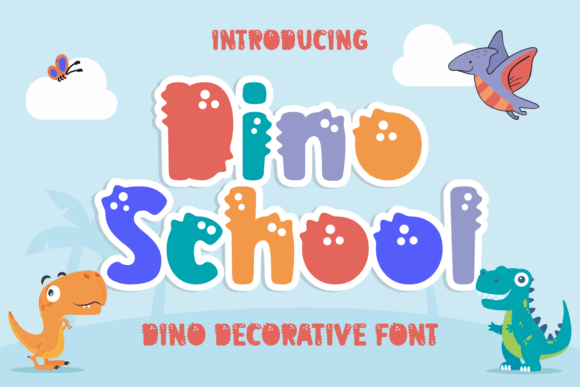 Dino School Font Review