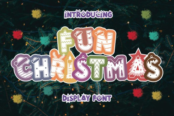 Fun Christmas Font for Festive Design