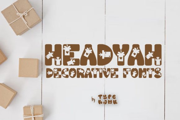 Headyah Font for Creative Publishing