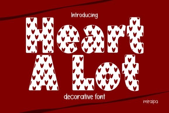 Heart a Lot: A Cute Font for Creative Projects