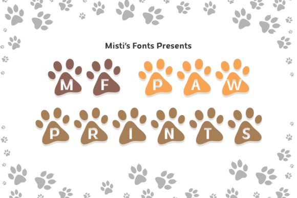 Mf Paw Prints Font Review
