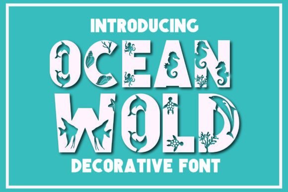 Ocean Wold Font: Playful Typography for Digital Campaigns