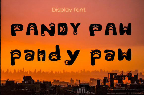 Pandy Paw Font: Creative Typography for Web Design