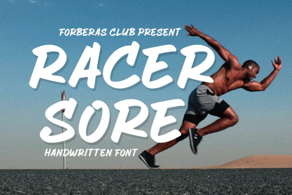 Racer Sore: A Bold Display Font