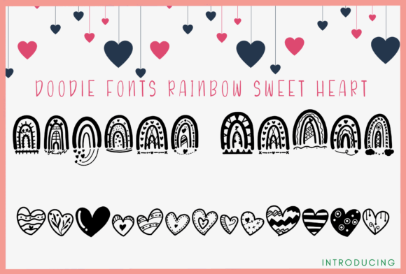 Rainbow Sweet Heart Font Review