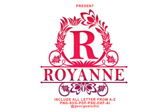 Royanne Monogram Font