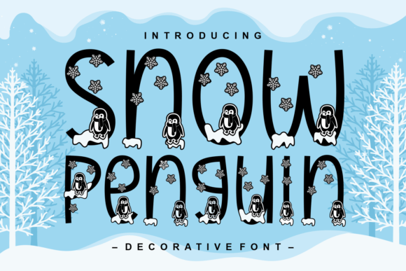Snow Penguin Font Review