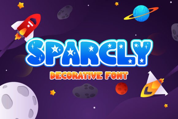 Sparcly: A Sparkling Decorative Font