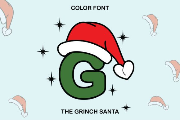 The Grinch Santa Font