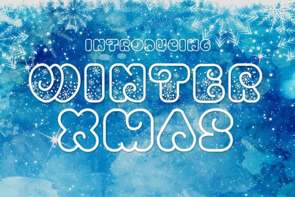 Winter Xmas Font for Business