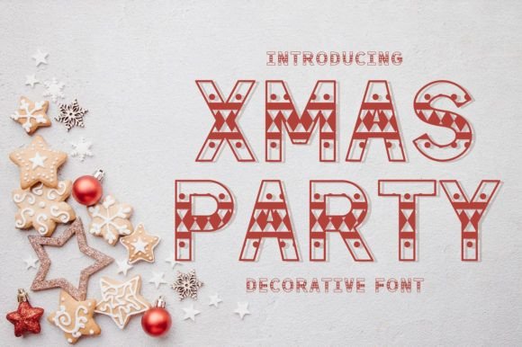 Xmas Party Font: Festive Typography for Designers